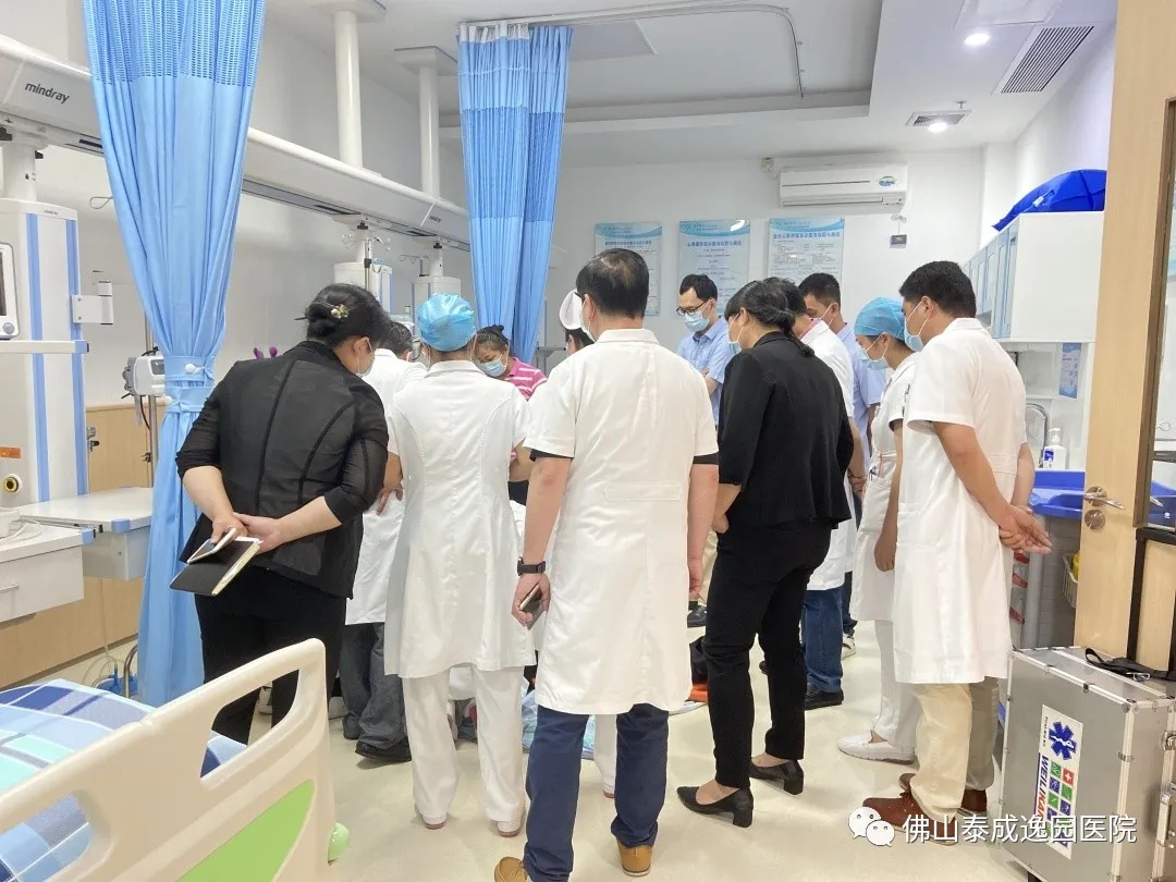 南方医院泰成逸园分院120急救站顺利通过入网验收