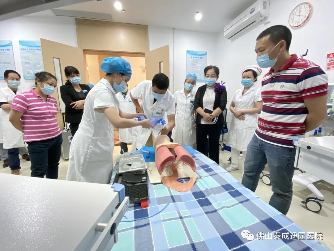 南方医院泰成逸园分院120急救站顺利通过入网验收
