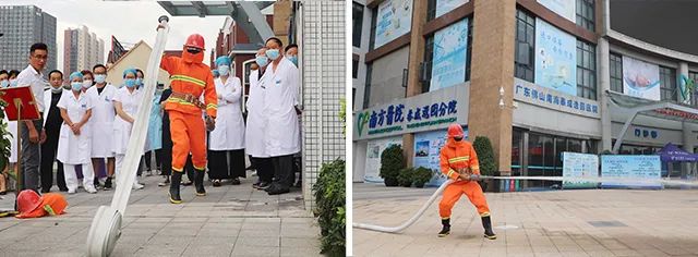 【119消防宣传月】南方医科大学南方医院泰成逸园分院——医疗消防安全培训及演练