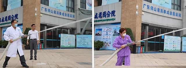 【119消防宣传月】南方医科大学南方医院泰成逸园分院——医疗消防安全培训及演练