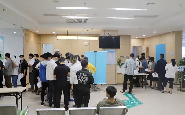 南方医院泰成逸园分院健康管理中心有序完成佛山知名集团公司团检工作