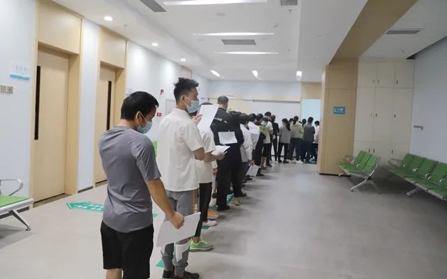 南方医院泰成逸园分院健康管理中心有序完成佛山知名集团公司团检工作