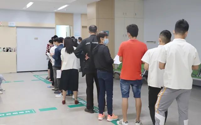 南方医院泰成逸园分院健康管理中心有序完成佛山知名集团公司团检工作