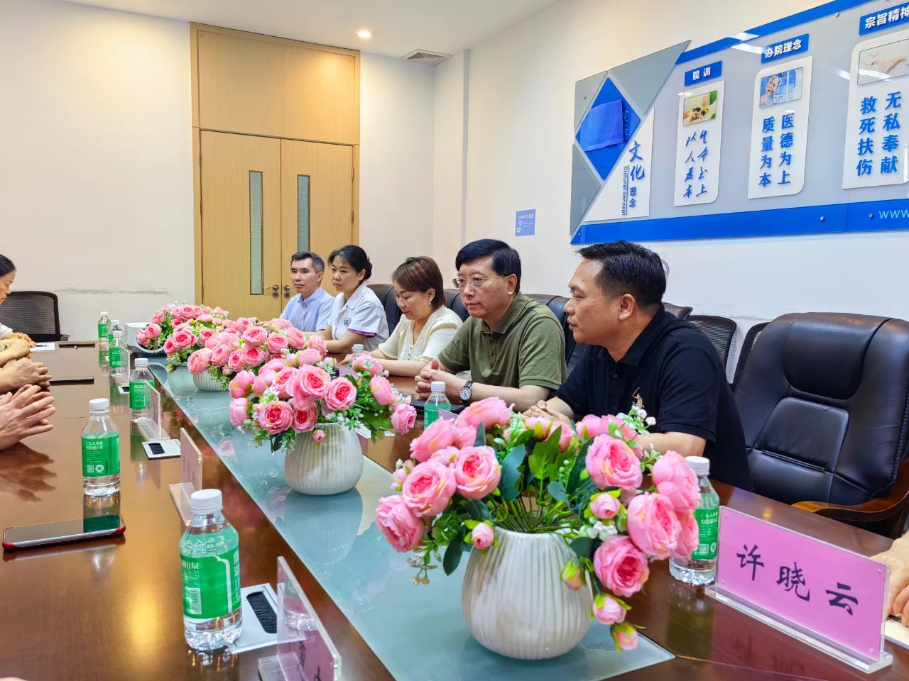 广东岭南职业技术学院领导到泰成医院参观考察 共商人才引进合作